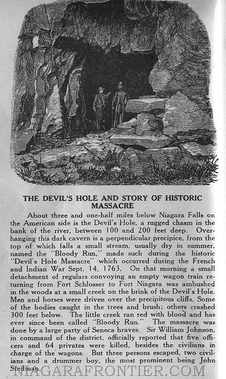 Niagara Falls Devils Hole Massacre